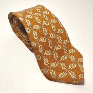 Valentino silk geometric pattern tie. Perfect. Italy